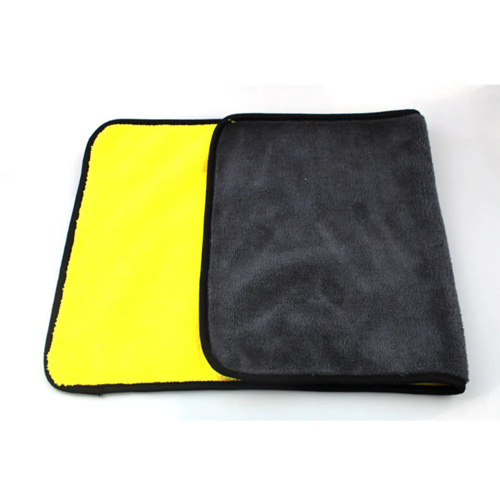 

30x30/40/60CM Car Wash Microfiber Towel Car Cleaning Drying Cloth Hemming Car Care Cloth Detailing Car Wash Towel For Toyota