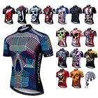 2021 летние мужские велосипедные Джерси, спортивные дышащие велосипедные Джерси с коротким рукавом, одежда для горного велосипеда с черепом, велосипедные рубашки, Топ
