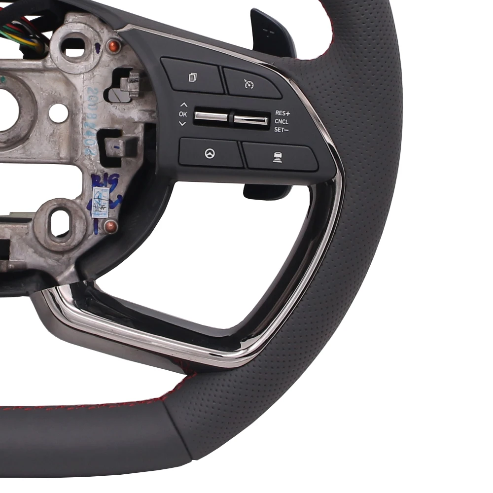 Кожаный руль в сборе рычаг переключения передач круиз-контроль для HYUNDAI Sonata DN8