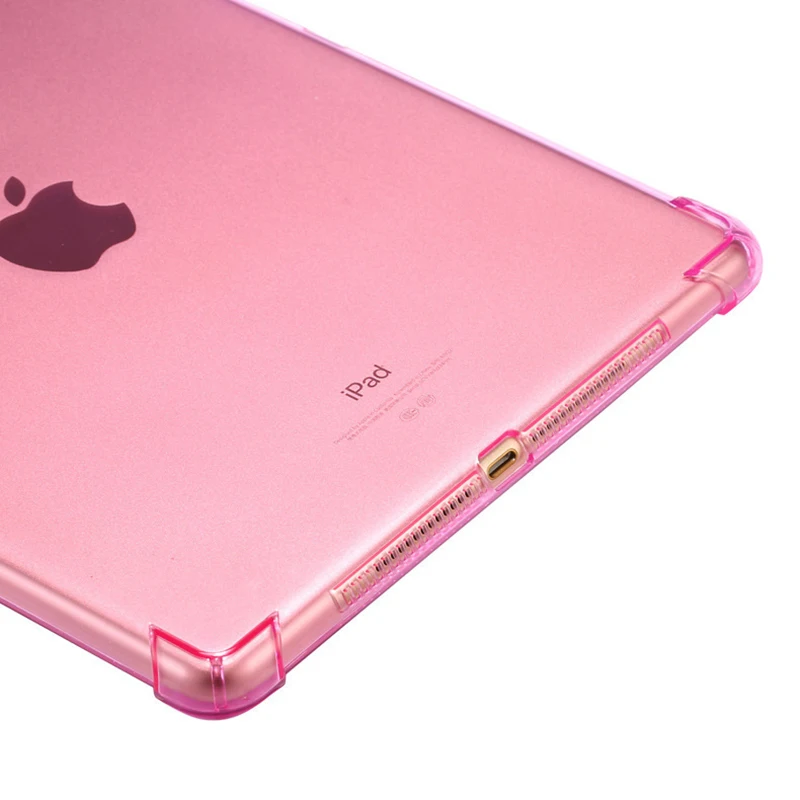 

Clear Case For iPad Pro 11 Pro 12.9 2020 Soft Silicon Transparent TPU Back Cover For iPad 10.2 Mini 2 3 4 5 Air Tablet Case