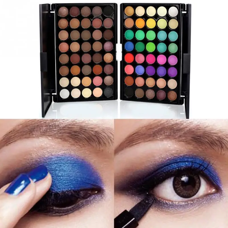 Профессиональный 40 цветов s матовый цвет пигменты Тени для век макияжа блеск