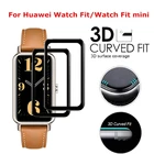 12 шт 3D изогнутое закаленное стекло для часов Huawei, подходит для мини-экрана, протектор для часов huawei, подходит для часовмини-защитное стекло