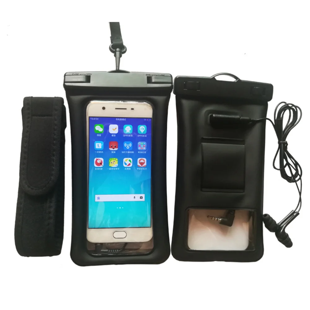 Водонепроницаемые чехлы для телефонов с плавающим компасом нарукавник сухим