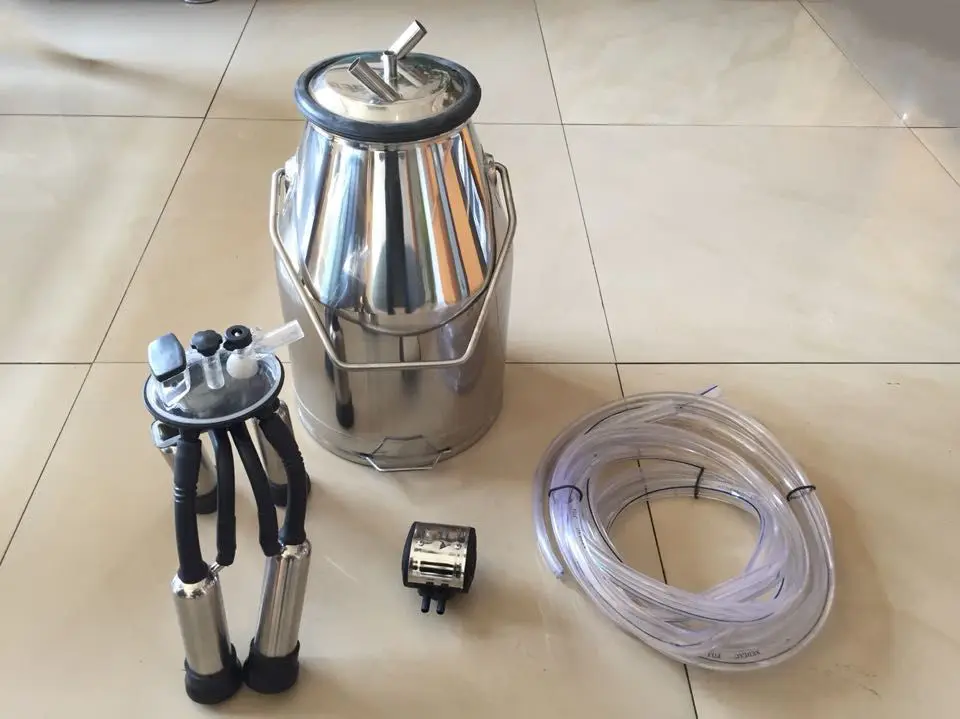 

Нержавеющая сталь Портативный коровы доя ведро емкость бочка