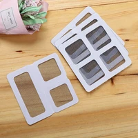 1 10pcpack window mosquito screens repair patch self adhesive diy partition outdoor insect fiy bug curtains shielding protector