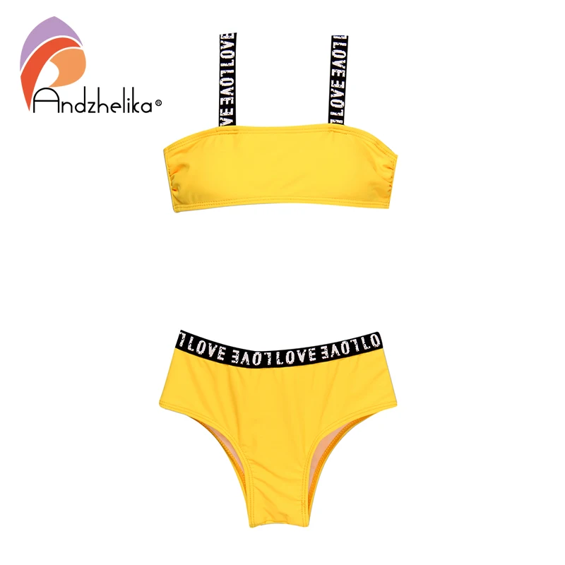 Купальник Детский Andzhelika S/M/L/XL/XXL/XXXL 6 цветов|Детские комплект бикини| |