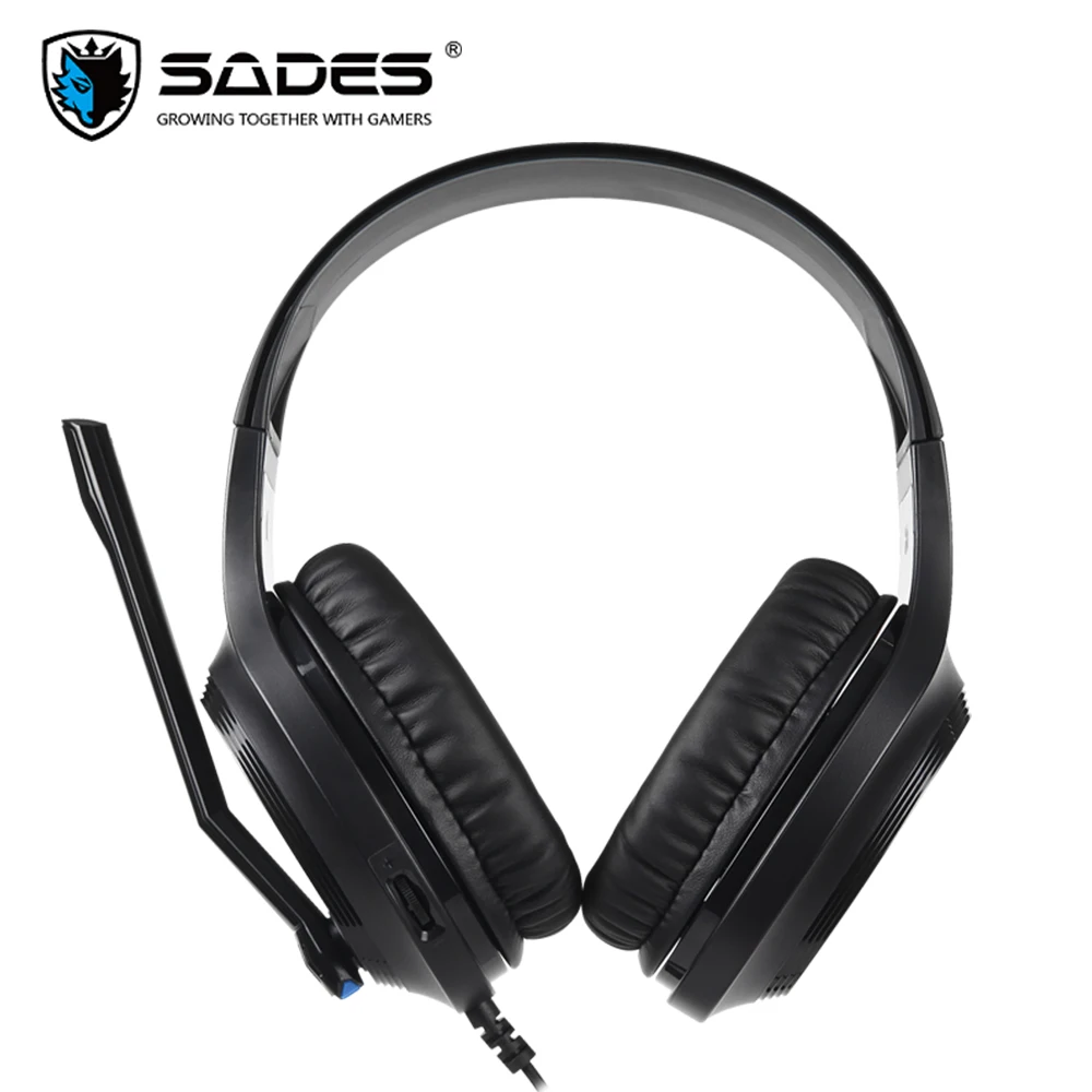 Игровая гарнитура SADES Cpower 3,5 мм стерео звуковые наушники для PS4/Xbox/One S/nintendo Switch/Mac/Mobile