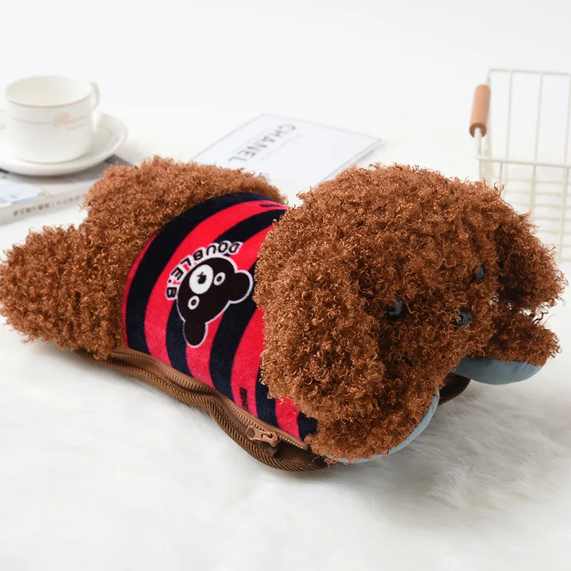 Новая зарядка грелка мультяшная милая плюшевая собака для рук Бесплатная