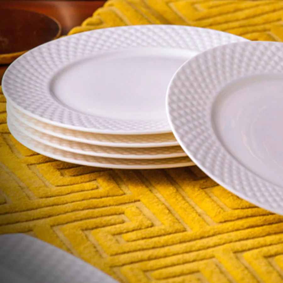 60 головок керамика Цзиндэчжэнь китайские блюда набор посуды в европейском стиле