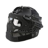 g4 system tactical helmet mask goggle sets outdoor airsoft paintball helmet hunting full face tactical helmet cs equipment