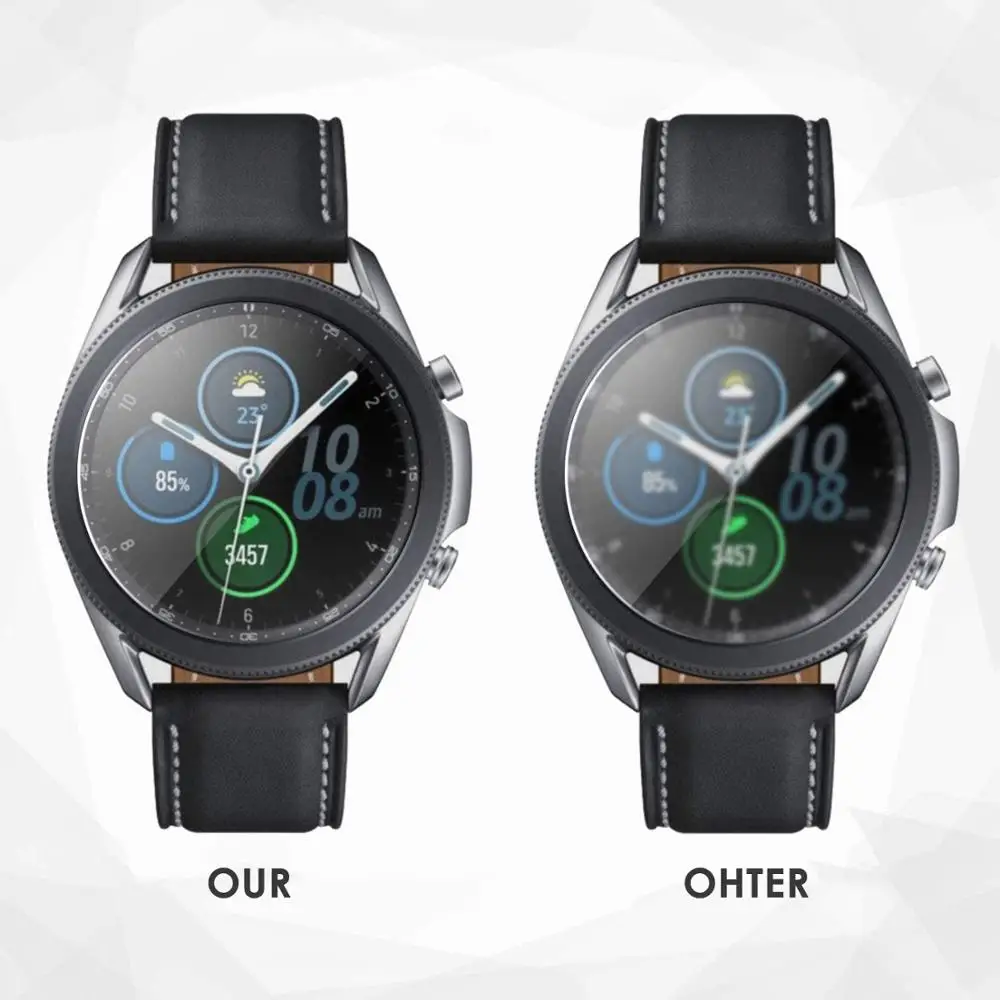 2020 новый протектор экрана из закаленного стекла для Samsung Galaxy Watch 3 45 мм 41 9h Защитная
