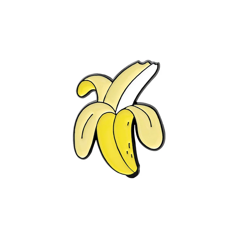 

Fashion Animal Badge Brooch Cartoon Cute Little Monkey Woodpecker Mini Banana Brooch Student Clothes Backpack Accessories