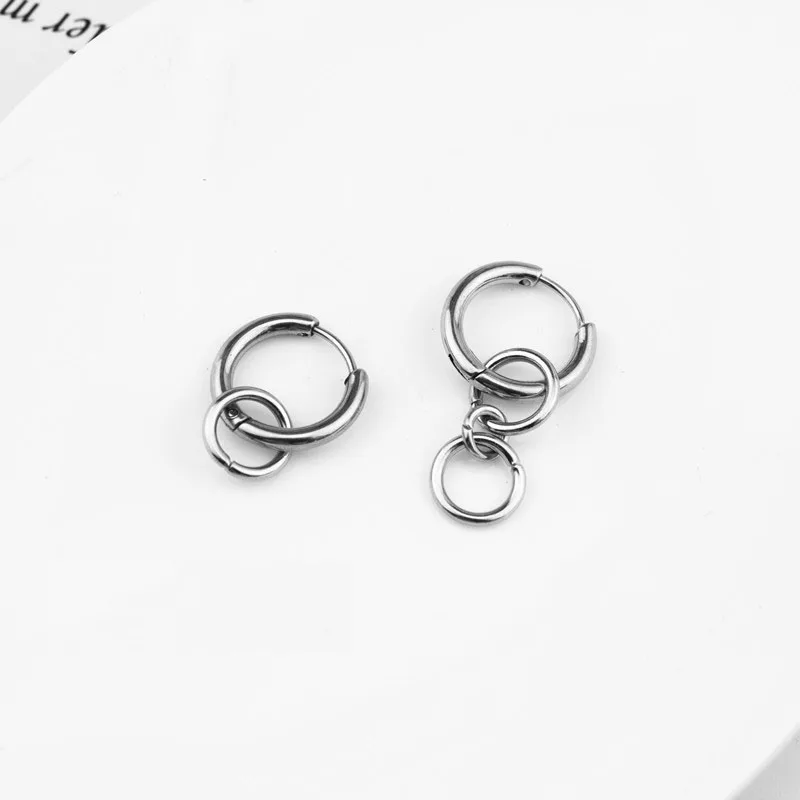 Wang Yibo с сережками чистая красная живое ухо проколотое Ухо зажим для мужчин и