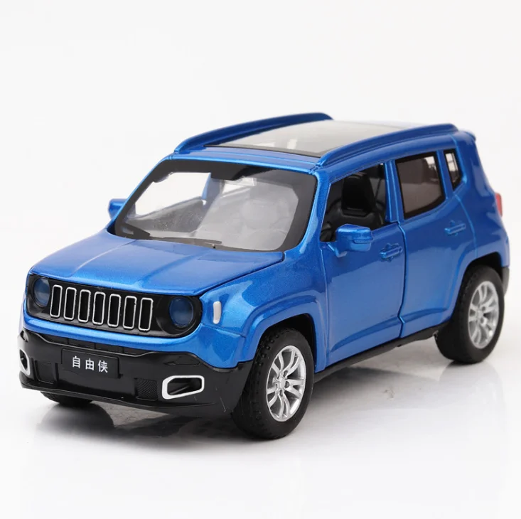 Масштаб 1:32 игрушечный автомобиль для ренегада металлическая игрушка из сплава