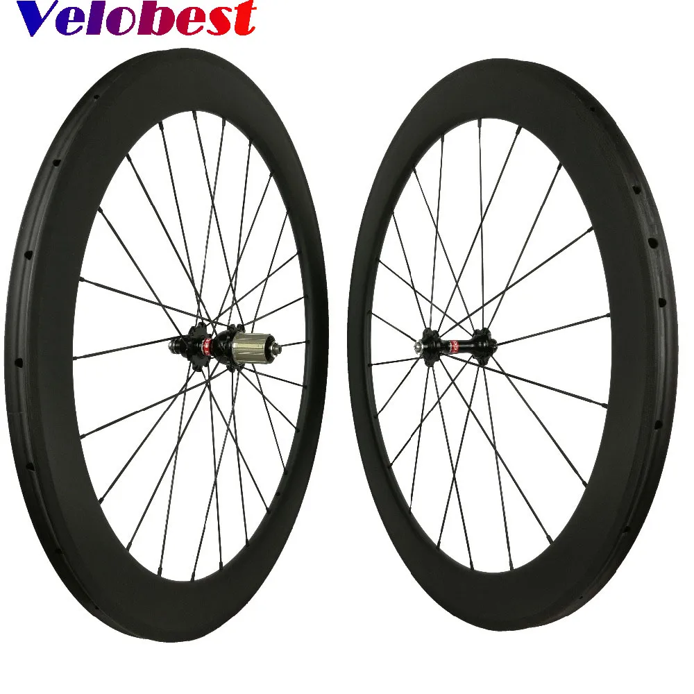Velobest 271hub 88mm depth Carbon Wheels Cheap And Fine Wheelset Road Bicycle | Спорт и развлечения