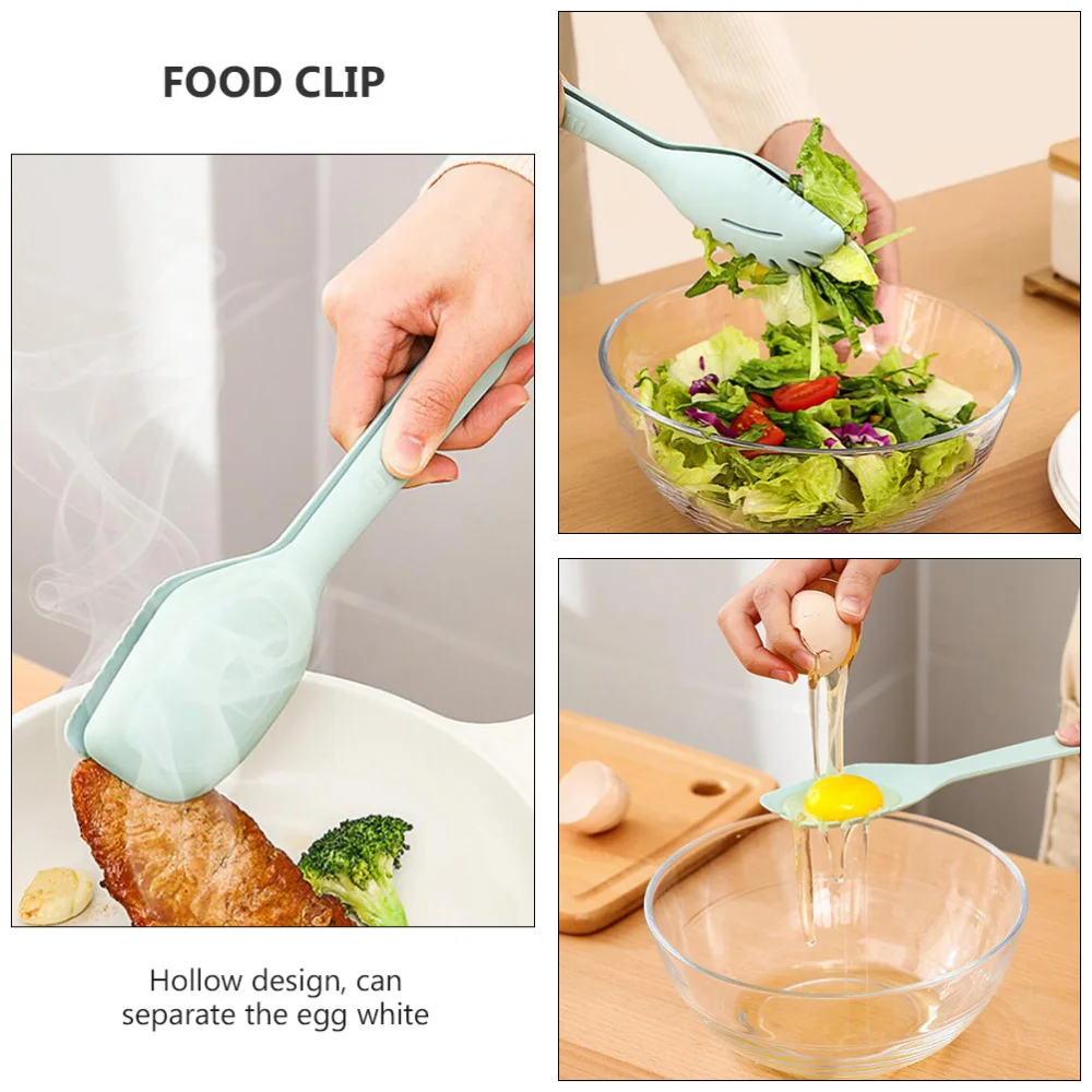 

1pc Multifunctional Food Clip Food Clamp Barbecue Clip for Home (Light Green)