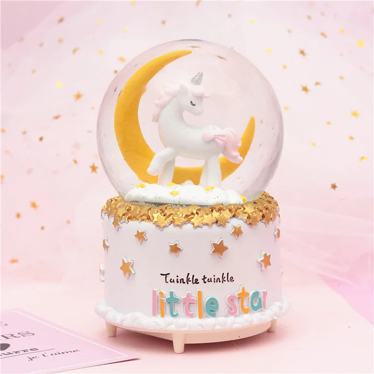 

Crystal Ball Music Box Unicorn Idea