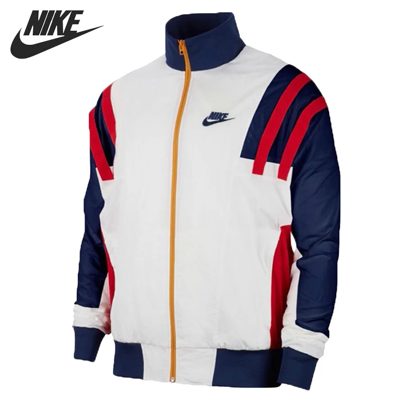 Оригинальный Новое поступление NIKE M NSW RE issure JKT WVN Мужская куртка спортивная