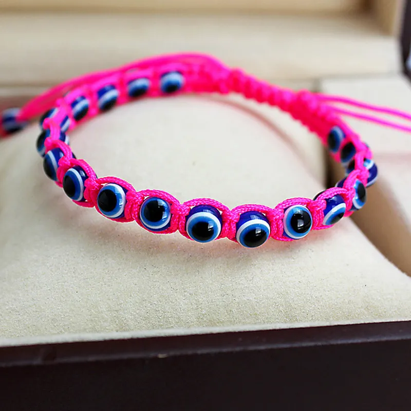 Новая модная Турецкая Фатима дьявол злой глаз браслет хороший приносящий удачу