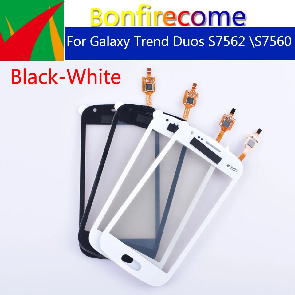 10pcs\lot For Samsung Galaxy Trend Duos S7562 S7560 Touch Screen panel Digitizer Glass Touchscreen