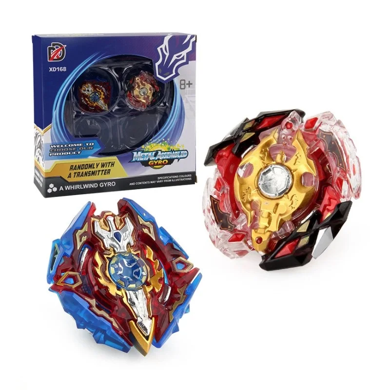 

B-X TOUPIE BURST BEYBLADE Spinning Top 10 Style Burst (XD168-7F B86 B92 ) Kids Combat Gyro Toys With Launcher Booster