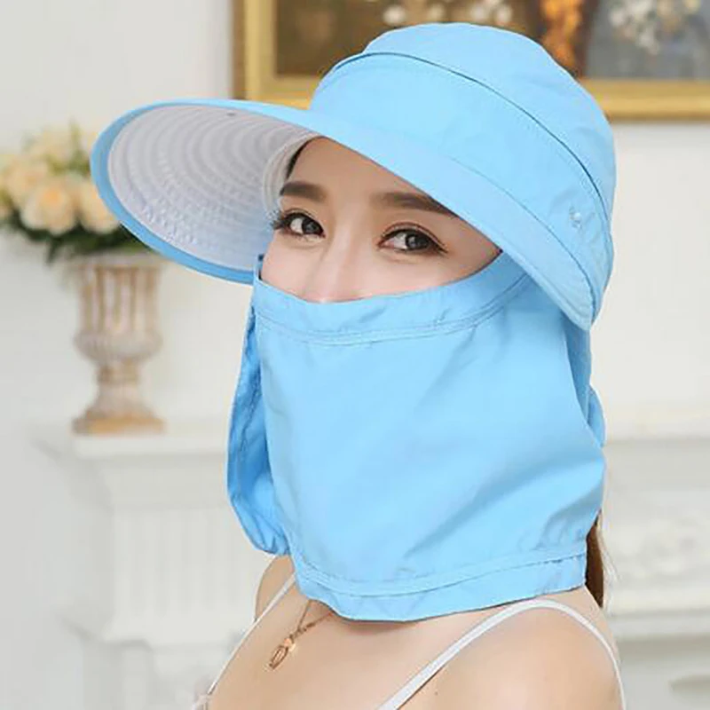 Женская Складная Солнцезащитная шляпа с широкими полями защита от УФ лучей