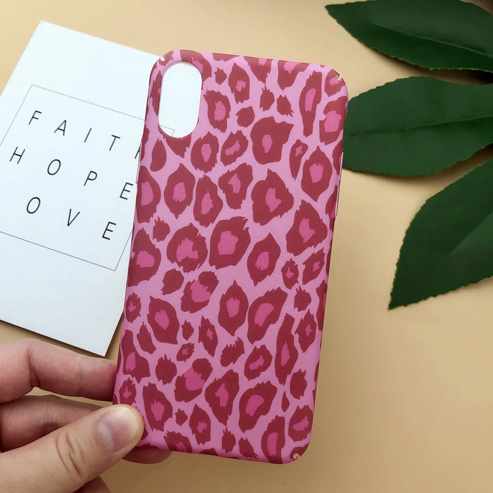 Модный чехол для телефона с леопардовым принтом iphone 12 11 Pro XS Max XR X 6S 8 7 plus роскошные