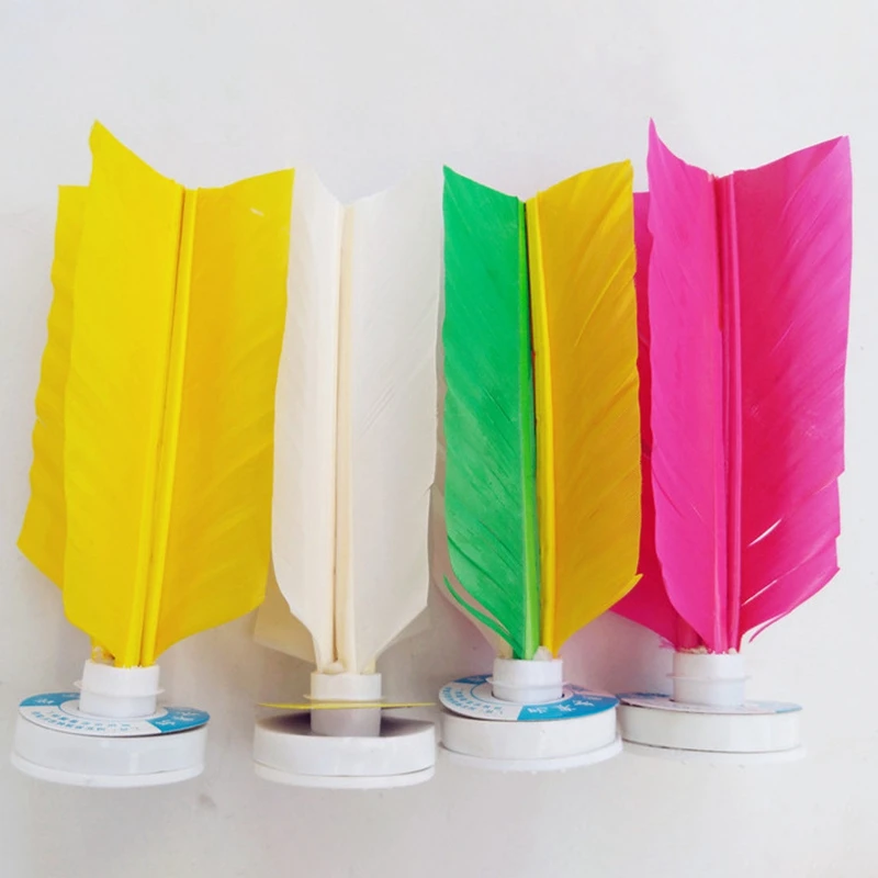 Воланчик с перьями для упражнений на ногах уличная игрушка игр удара дома и улицы