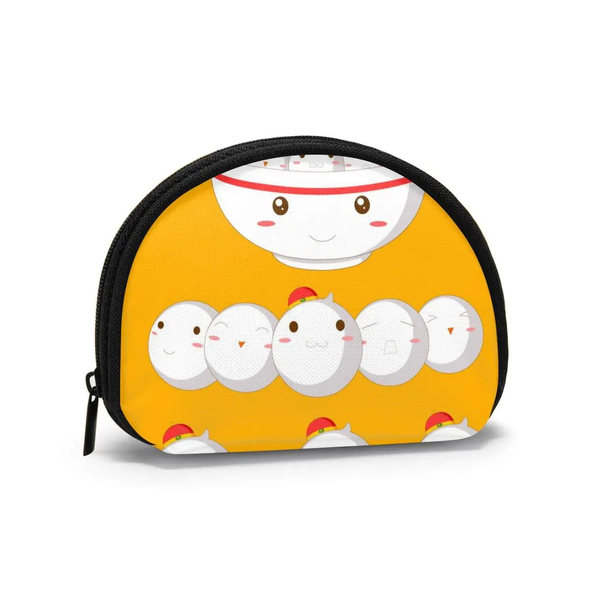 

Women Wallets Zipper Small Wallet Short Credit Card Coin Purse FemaleLantern Festival