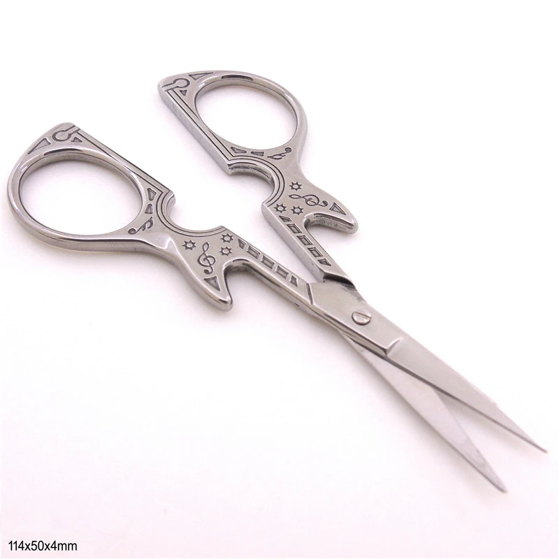 Винтажные ножницы 1 шт. 114*50 мм гитарный узор для портнихи шитья и инструменты