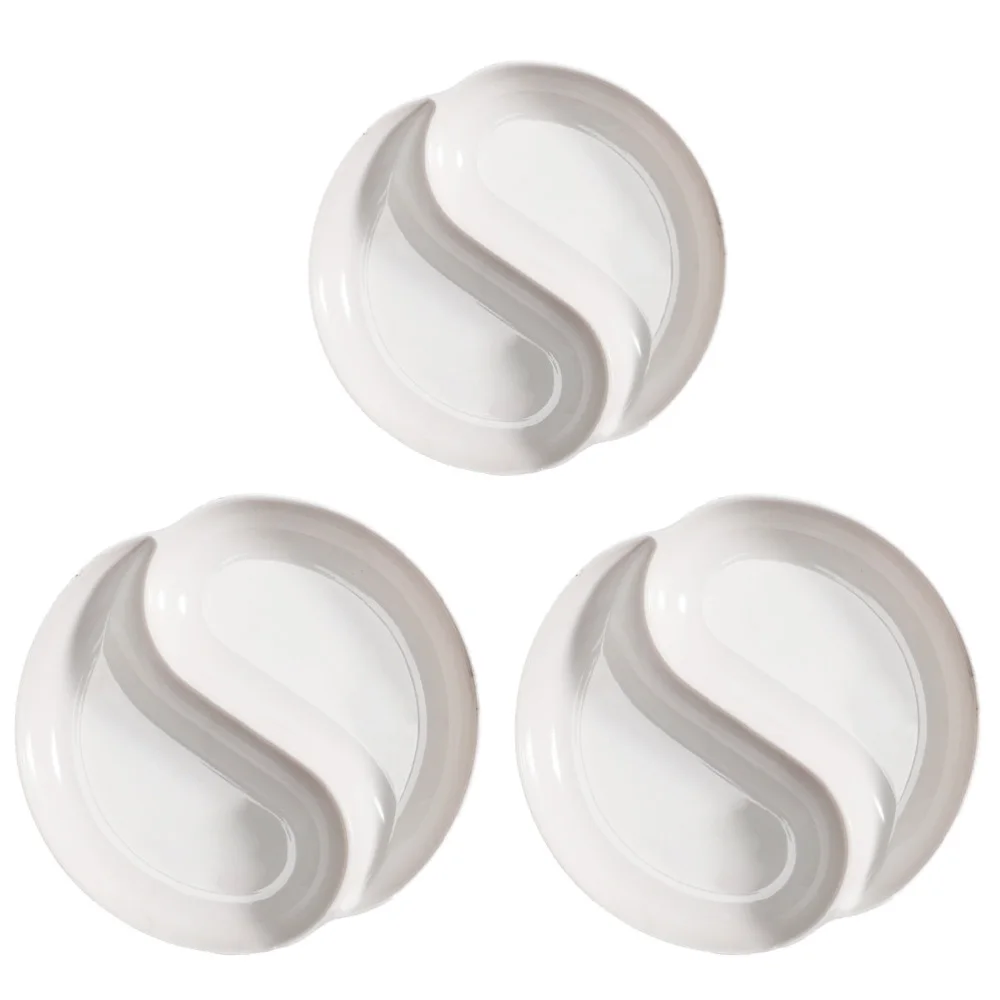 

3PCS Tai Ji Watercolor Paint Tray Multi-functional Practical Paint Tray
