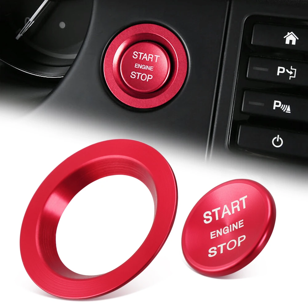 Аксессуары для стайлинга автомобилей старт остановить двигатель крышка кнопки