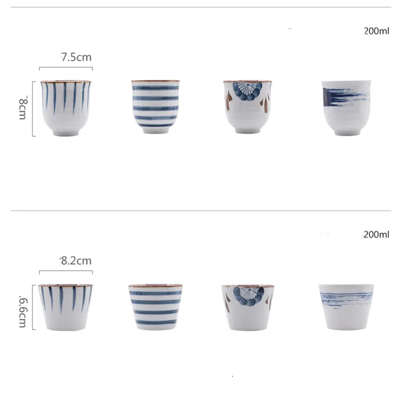 Керамическая Ретро кружка для кофе винтажная чашка воды керамическая чайная