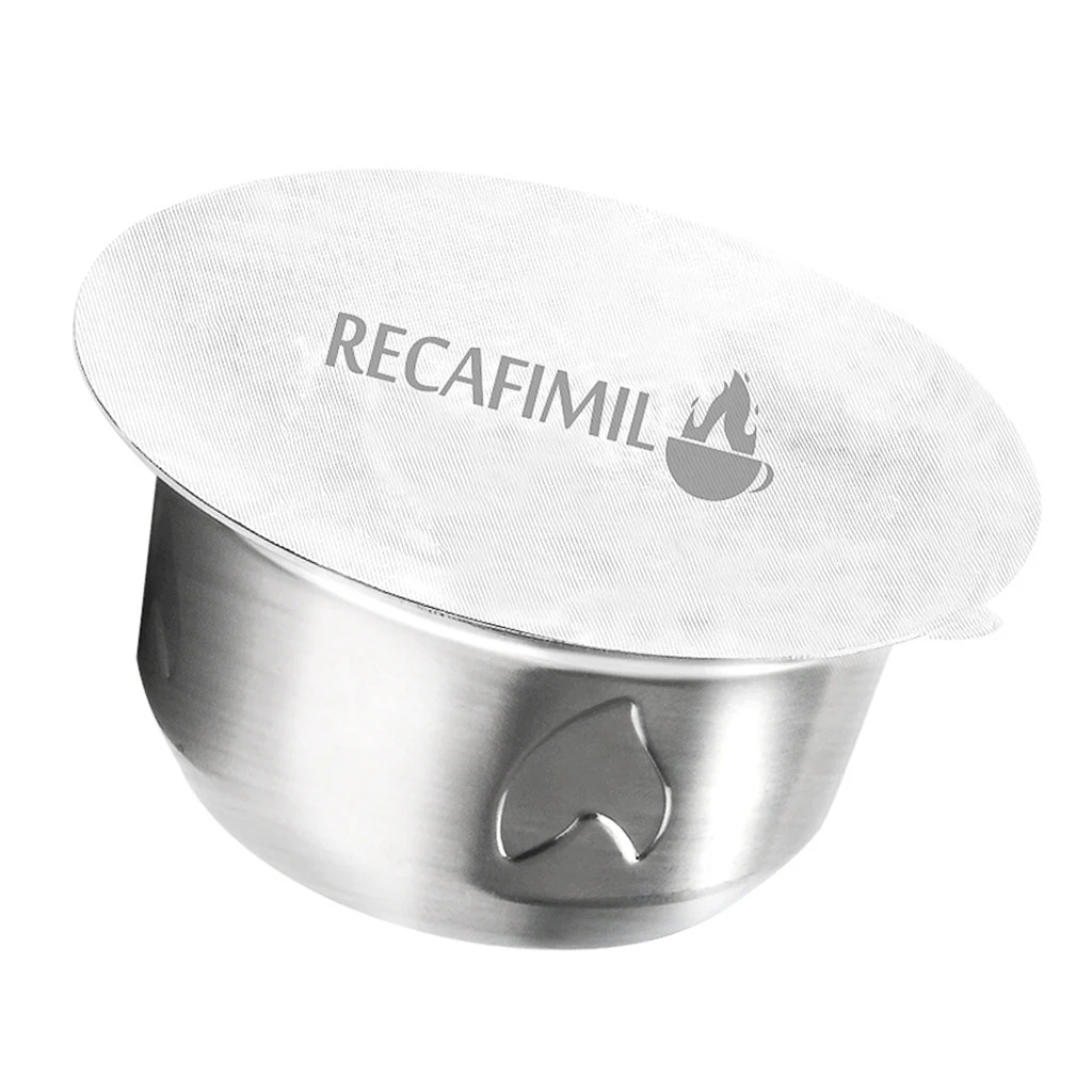 

Refillable Coffee Capsule With Cover Self-adhesive For ENV150
