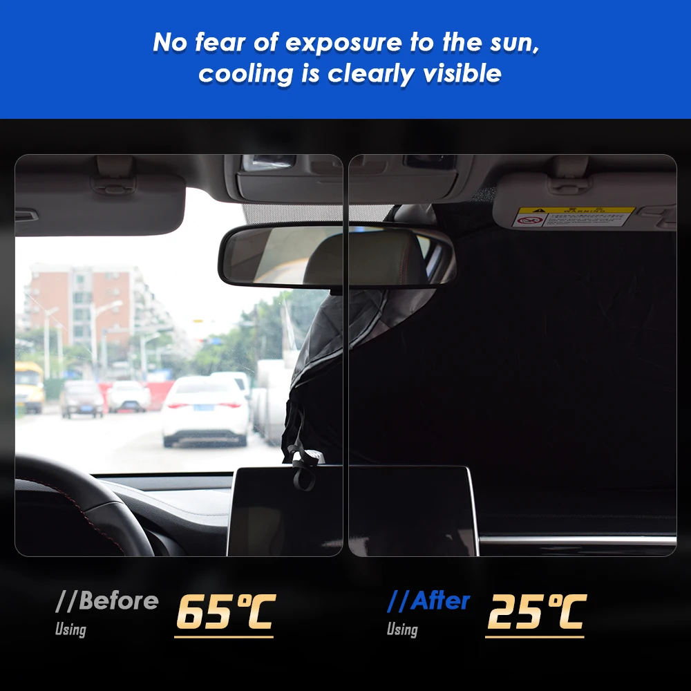 Солнцезащитный козырек на лобовое стекло автомобиля солнцезащитный для Smart Fortwo