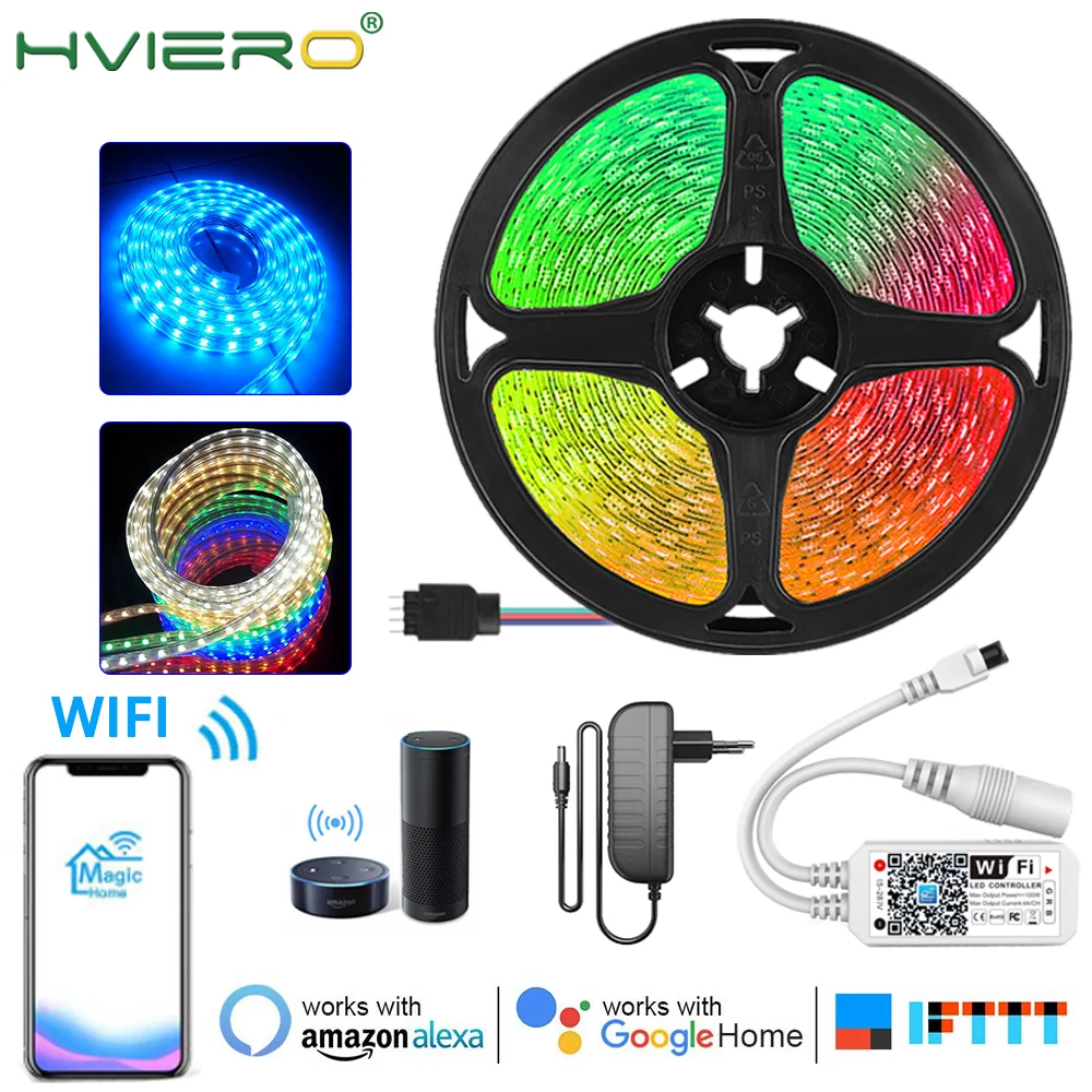 5 м 2835 3528 Светодиодные ленты настольная лампа RGB белый красный зеленый синий