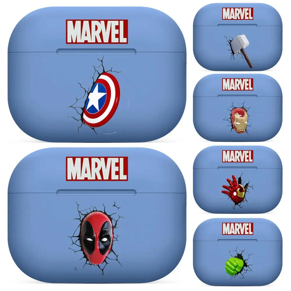 

Comic crack superhero blue For Airpods pro 3 case Protective Bluetooth Wireless Earphone Cover For Air Pods airpod case air pod