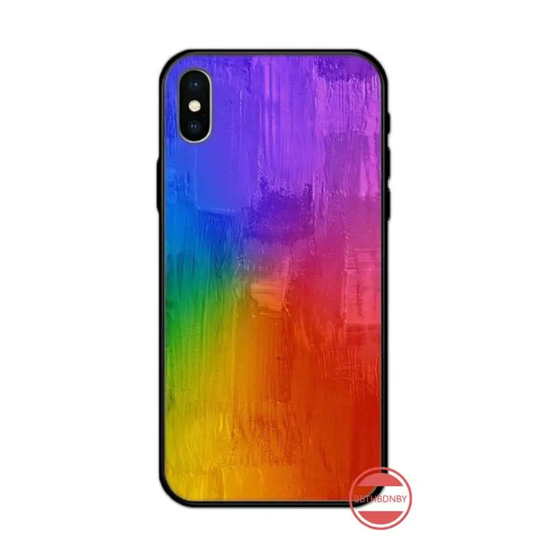 

Psychedelic rainbow pattern Phone Cases for iPhone 11 12 pro XS MAX 8 7 6 6S Plus X 5S SE 2020 XR