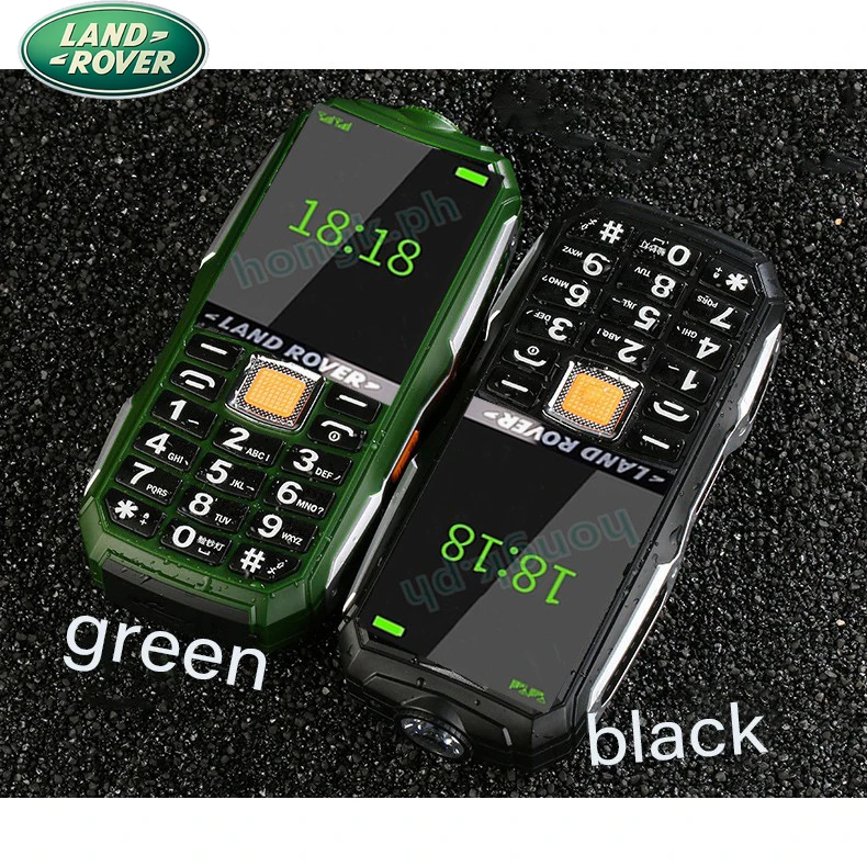 LAND ROVER-tel&eacute;fono m&oacute;vil b&aacute;sico, 2 SIM, Powerbank activo, b&aacute;sico, para ancianos y ni&ntilde;os-3
