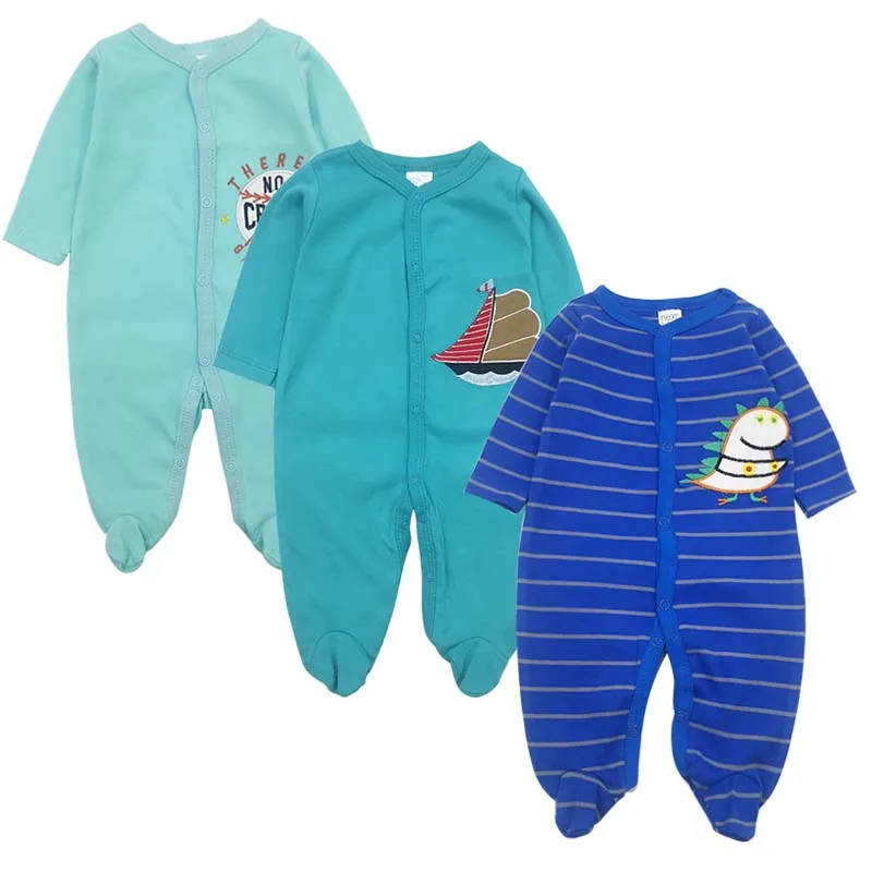 Одежда для малышей Комбинезон мальчиков Зимняя одежда с длинными рукавами