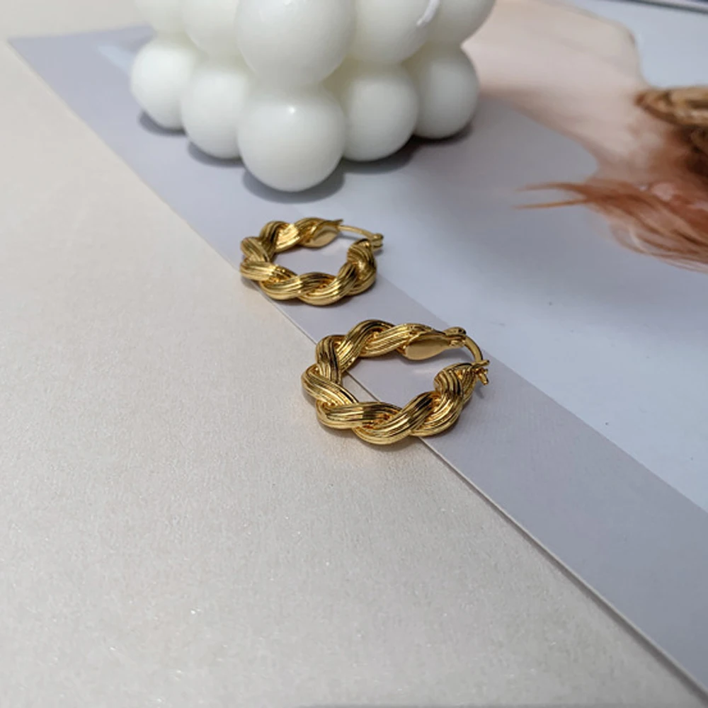 

In 2021 The New Fashion in Europe And The Exaggeration Simple Geometric Earrings Women Jewelry Gifts