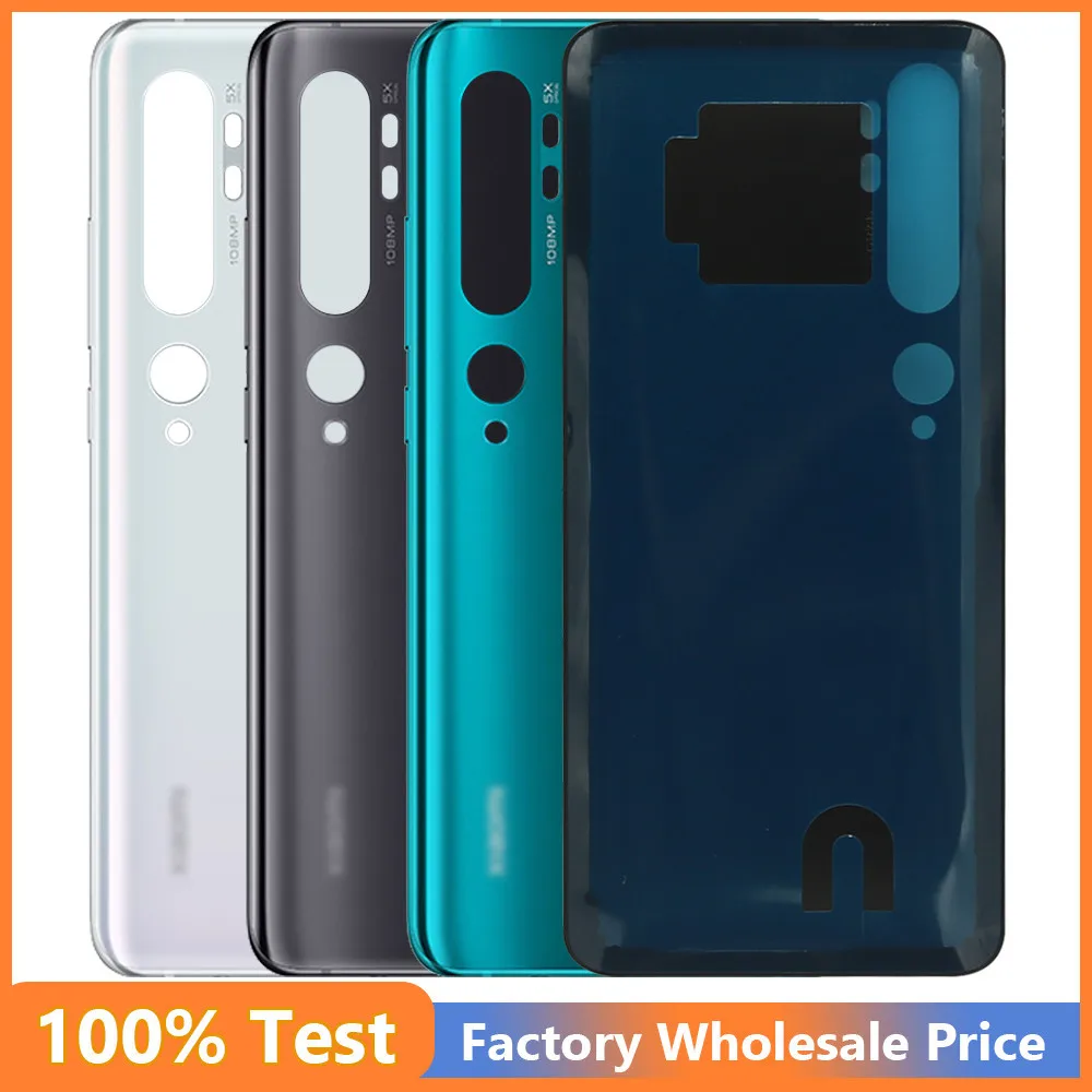 

Replacement Battery For Xiaomi Mi Note 10 Battery Cover Door Rear Housing Glass Case Mi Note 10 Pro Back Glass Panel adhesive