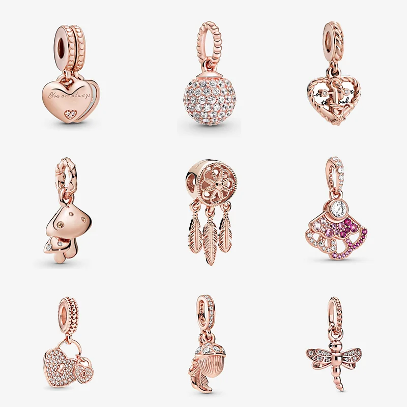 

Lover Catcher Pan-Style Bracelet 100% 925 Sterling Silver Charms Beads For Jewelry Making Women Bangles Gift For Girlfriend