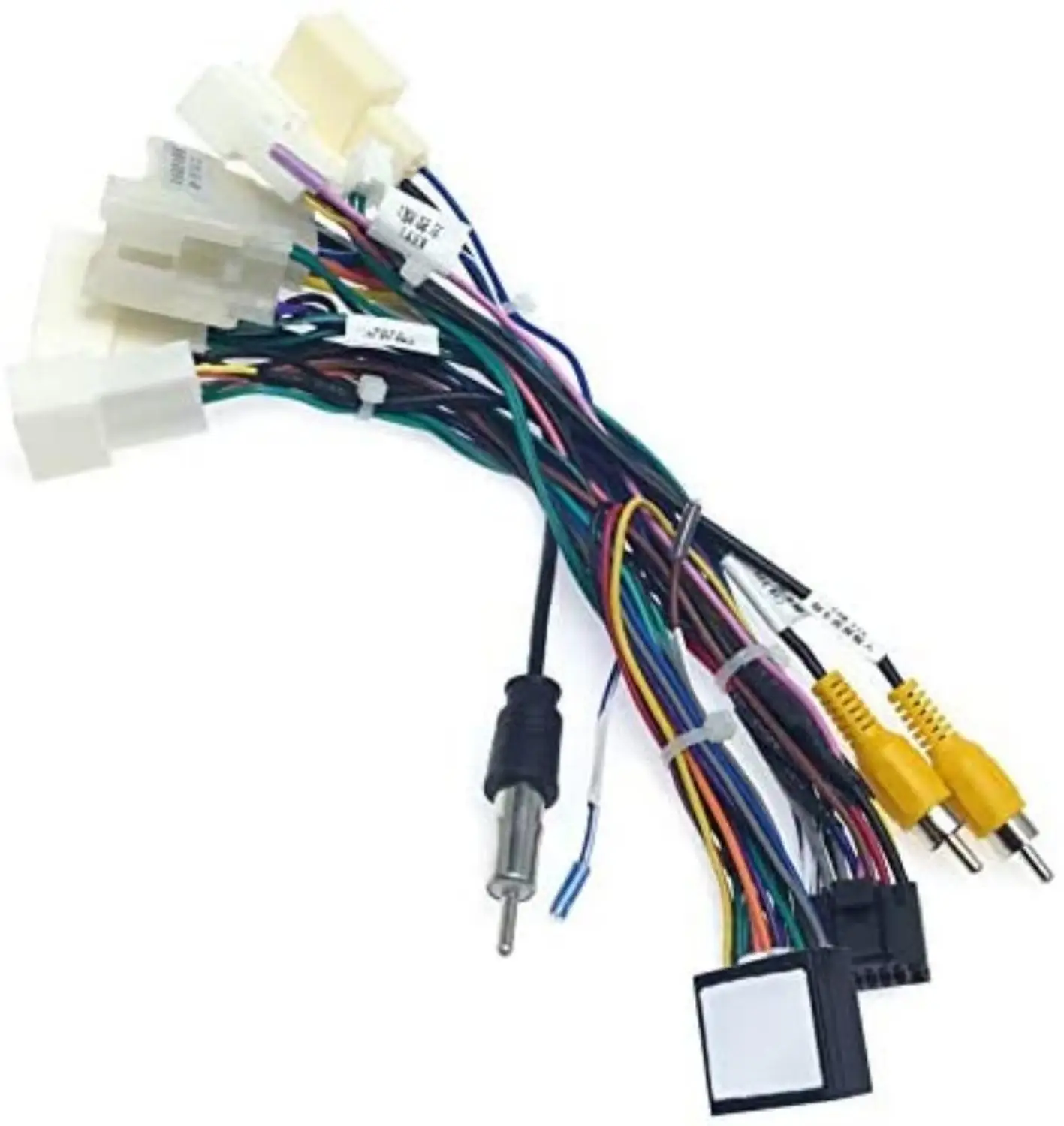 Автомобильный Головной блок 16Pin адаптер кабеля питания с коробкой Canbus для Android