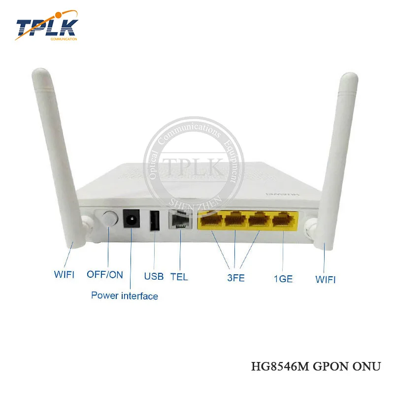 1 шт. 100% оригинал Новый HG8546M GPON терминал ONU/ONT HGU режим трасса 1GE + 3FE WI-FI горячая