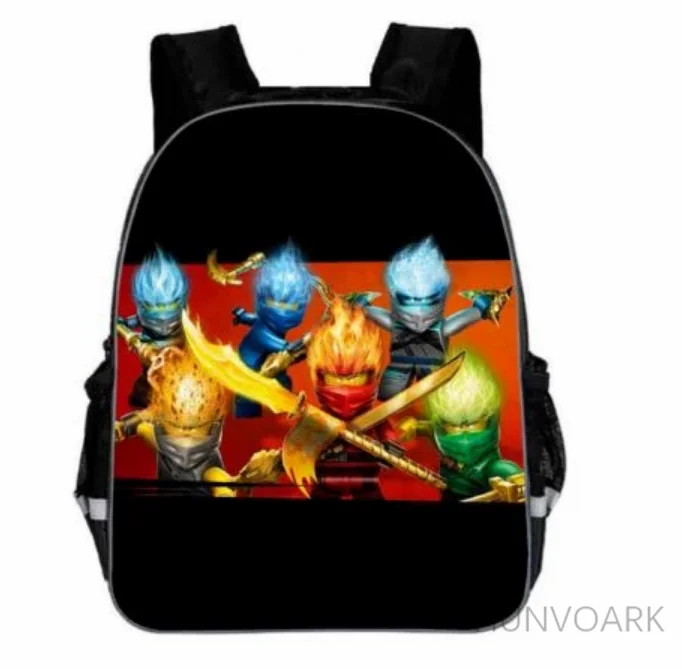 Водонепроницаемый нейлоновый рюкзак Ninjago для мальчиков школьные ранцы с 3D