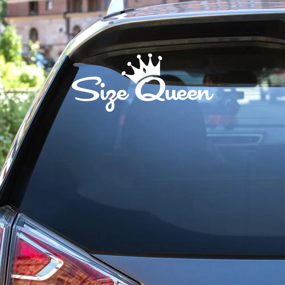 Новый дизайн King автомобильные наклейки отражающие водонепроницаемые виниловые