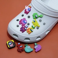 high quality new style crocs shoe accessories jibz childrens favorite various game characters charm pvc shoe accessories