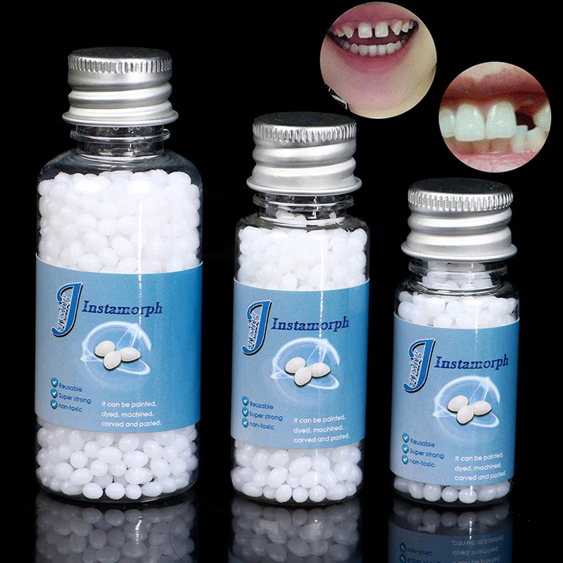 

3/10/20ml Temporary Fake Teeth Glue Tooth Veneers And Gaps Repair Kit Dental