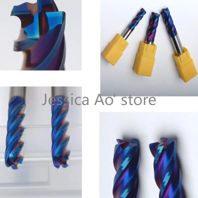 HRC65 Для закругления уголков концевых фрез удлиненный Круглый нос Вольфрам Сталь